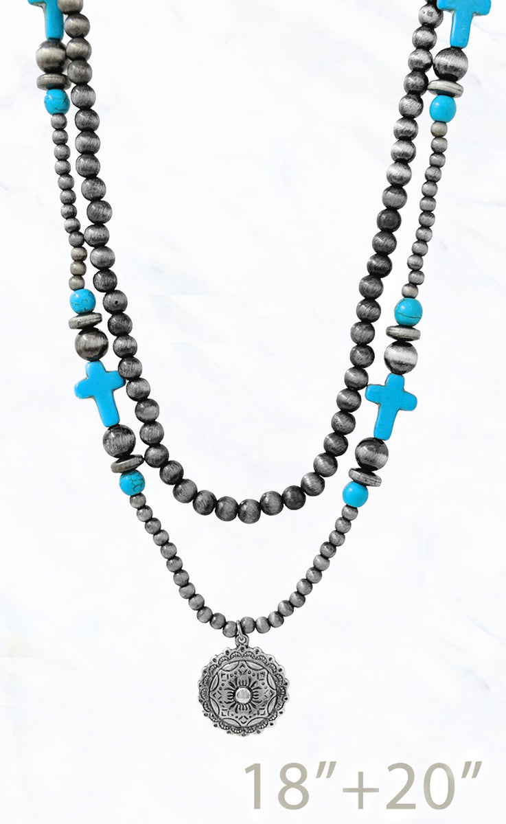 SUZANNE CROSS NECKLACE main image 0
