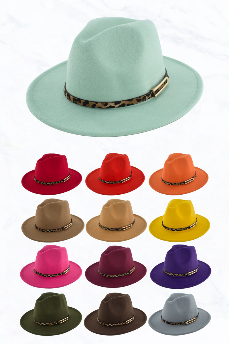 帽子 WICAGROCERY Round Brim Flat Retro Flat Brim Hat – Suzie Q USA