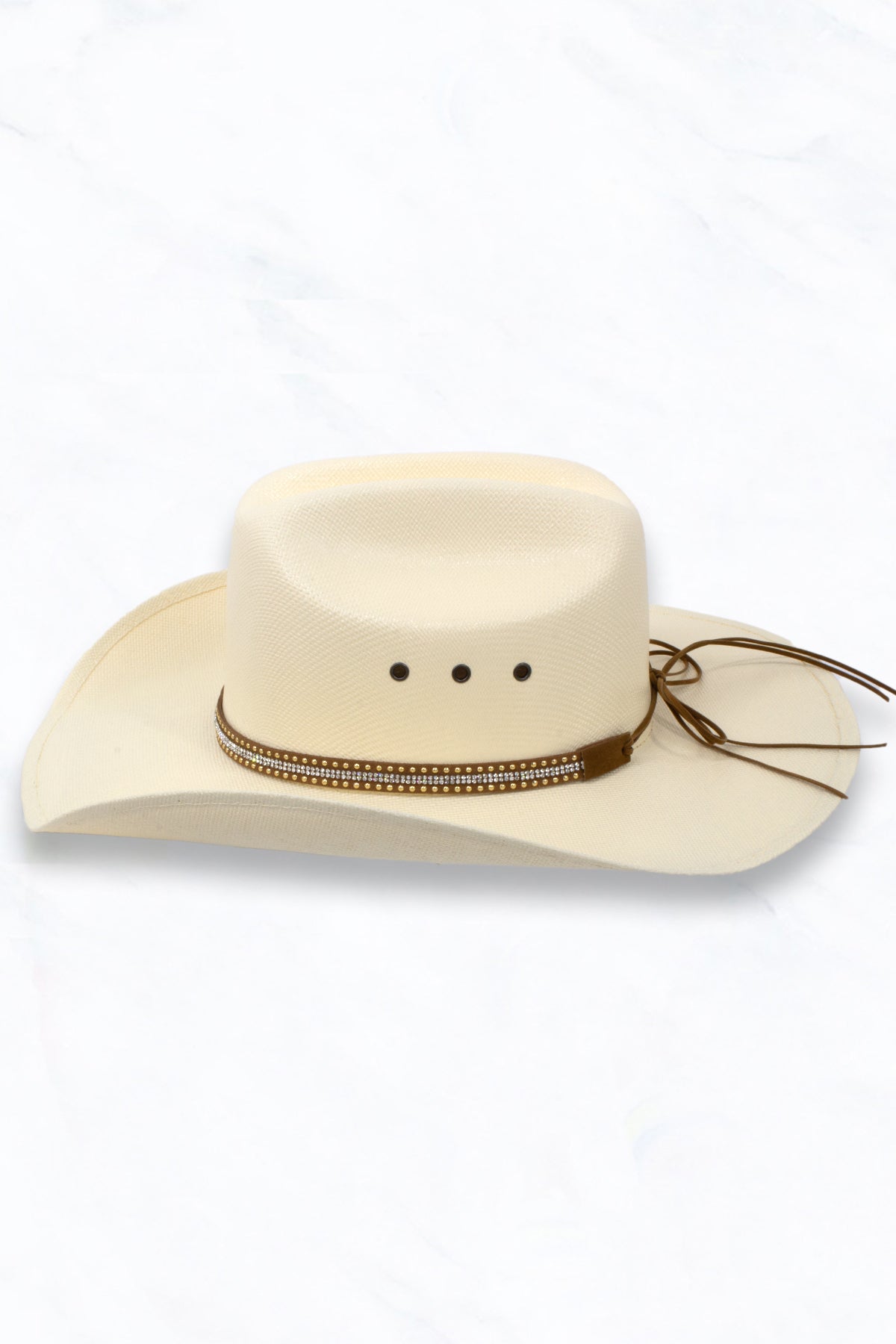 3915 Western Style Classic Cowboy Straw Hat Wide Brim Cowgirl Hat With Belt Boss of the Plains Straw Hat: Western Cowboy Style - Etsy main image 4