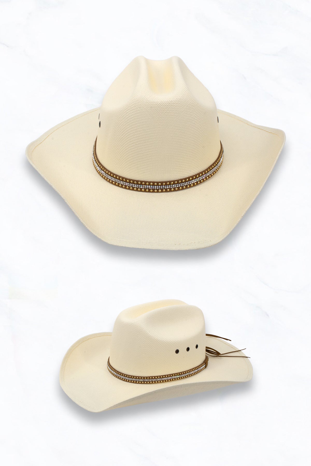 Cowboy Hat with Crystal Western Belt – Suzie Q USA display picture 1